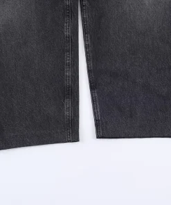 2025 Winter New Women's Fashionable and Elegant High-Waisted Leg Jeans for Commute and Versatile Style - Image 5
