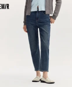 Semir Jeans Women Minimalist Pants Autumn 2025 New Versatile Tapered Trousers