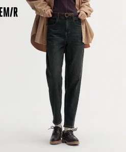 Alternative view of Semir Jeans Women Minimalist Pants Autumn 2025 New Versatile Tapered Trousers