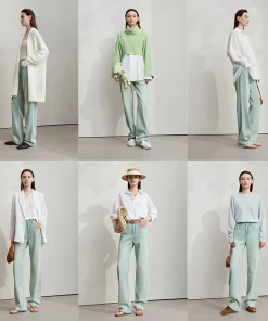 AMII Minimalist Jeans Pants Women 2025 Autumn New Classic Lady Trousers Cotton Straight Casual Woman Loose Denim Pants 12543031 - Image 6