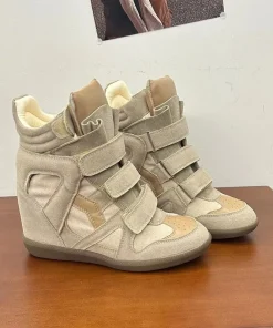 New Exquisite Women Boots Fashion High Top Casual Shoes Luxury Flat Bottom Sneakers for Woman Designer Platform Boot Botas Mujer - Image 4