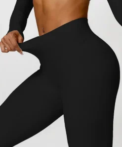 Summer Hot Sale Yoga Leggings Women High Waisted Hip Lifting Ruched Tights Running Cycling Pants Breathable Sports Leggings - Image 4
