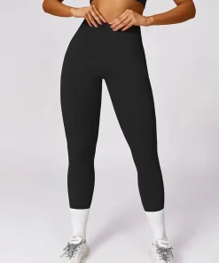 Summer Hot Sale Yoga Leggings Women High Waisted Hip Lifting Ruched Tights Running Cycling Pants Breathable Sports Leggings - Image 6
