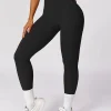 Summer Hot Sale Yoga Leggings Women High Waisted Hip Lifting Ruched Tights Running Cycling Pants Breathable Sports Leggings