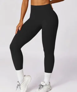 Summer Hot Sale Yoga Leggings Women High Waisted Hip Lifting Ruched Tights Running Cycling Pants Breathable Sports Leggings
