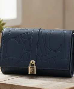 CH Autumn/Winter Fashion Shoulder Bag Solid Color Large Font Printed High Quality PU Material Explosive Women's Crossbody Bag - Image 3