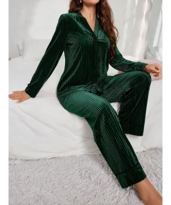 Nighty for Woman Pyjamas Sleepwear Women's Room Wear Ladies Winter House Suits Women Ensemble Pyjama Femme Women's Home Clothes - Image 6