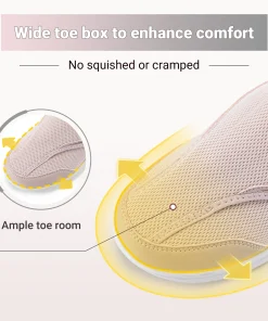 Alternative view of Fittington Women‘s Diabetic Shoes Wide Fully Adjustable Straps EasyTop Wings Diabetic Woman Shoes For Edema&Swollen Feet