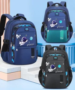 Kids Backpack Children School Bags for Boys Astronaut School Backpack Waterproof Primary Book Bag Mochila Infantil - Image 6