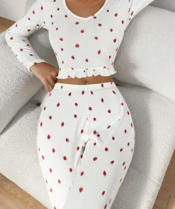 Winter Sleepwear Pajamas Set Woman Sleepwear for Sleeping Women Pajama Trousers Sets Women's Home Clothes Sexy Women's Lingerie - Image 6
