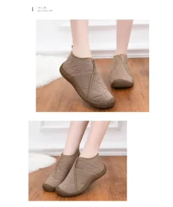 2024 Winter Hot selling Women's Shoes, Comfortable and Warm Women's Snow Boots with Thick Velvet on One Step - Image 5