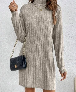 Night Dress Woman Nightwear Women Sleepwear One Piece Dress Women's Nightgown Warm Winter Nightwear Sleepwear for Sleeping Sleep - Image 6