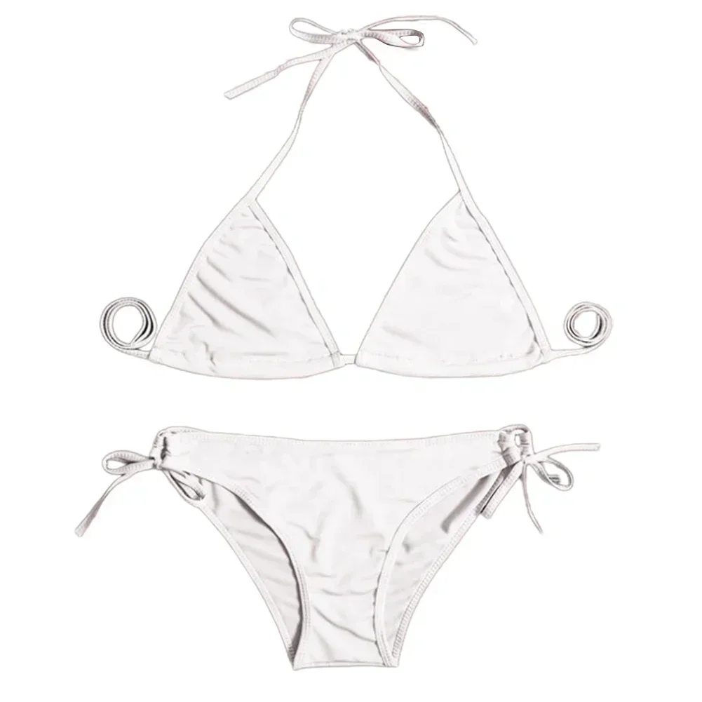 Sexy Underwear Woman Thong Women's Bikinis Set Sexy Two-piece Swimsuit Bandage Style Brazilian Breathable Solid Swimwear Summer - Image 2