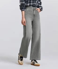Semir Jeans Women High-waisted Wide-leg Trousers 2025 New Spring Long Trousers Street Style Trendy Versatile Trousers - Image 6
