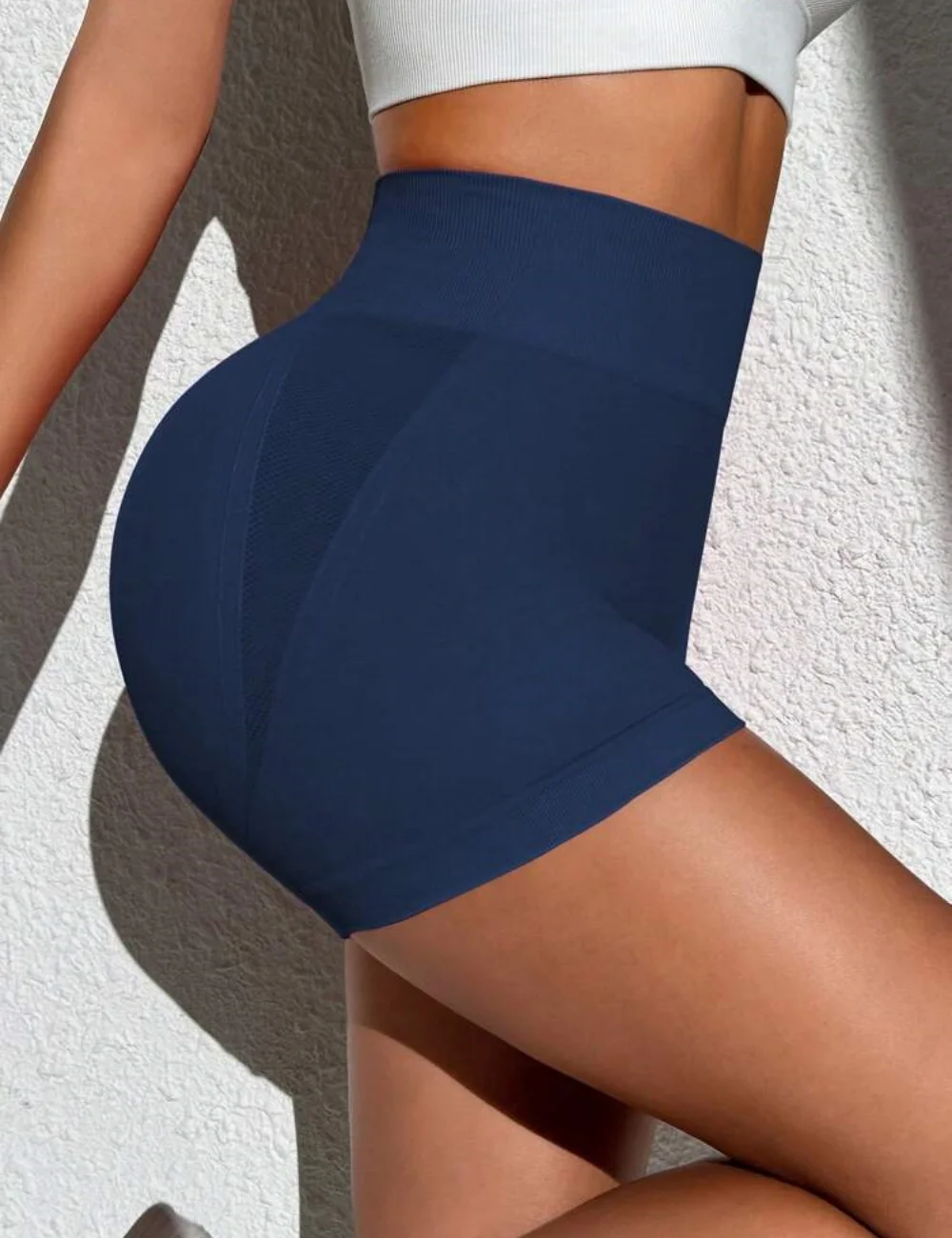 Women's peach buttocks outdoor gym hot shorts, women's tight buttocks yoga pants, women's high-quality yoga bicycle shorts - Image 4