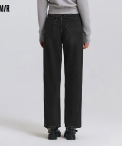Semir Jeans Women Vintage Long Trousers 2025 New Spring Wide-leg Trousers Comfortable Soft Versatile Trousers - Image 3