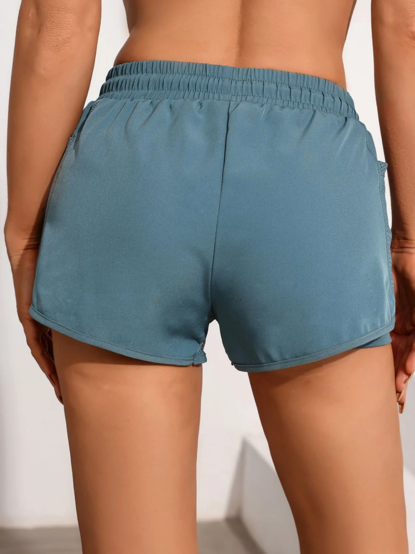 Gym training, running, high waist, breathable exercise, elastic fitness, daily wear of yoga shorts - Image 4