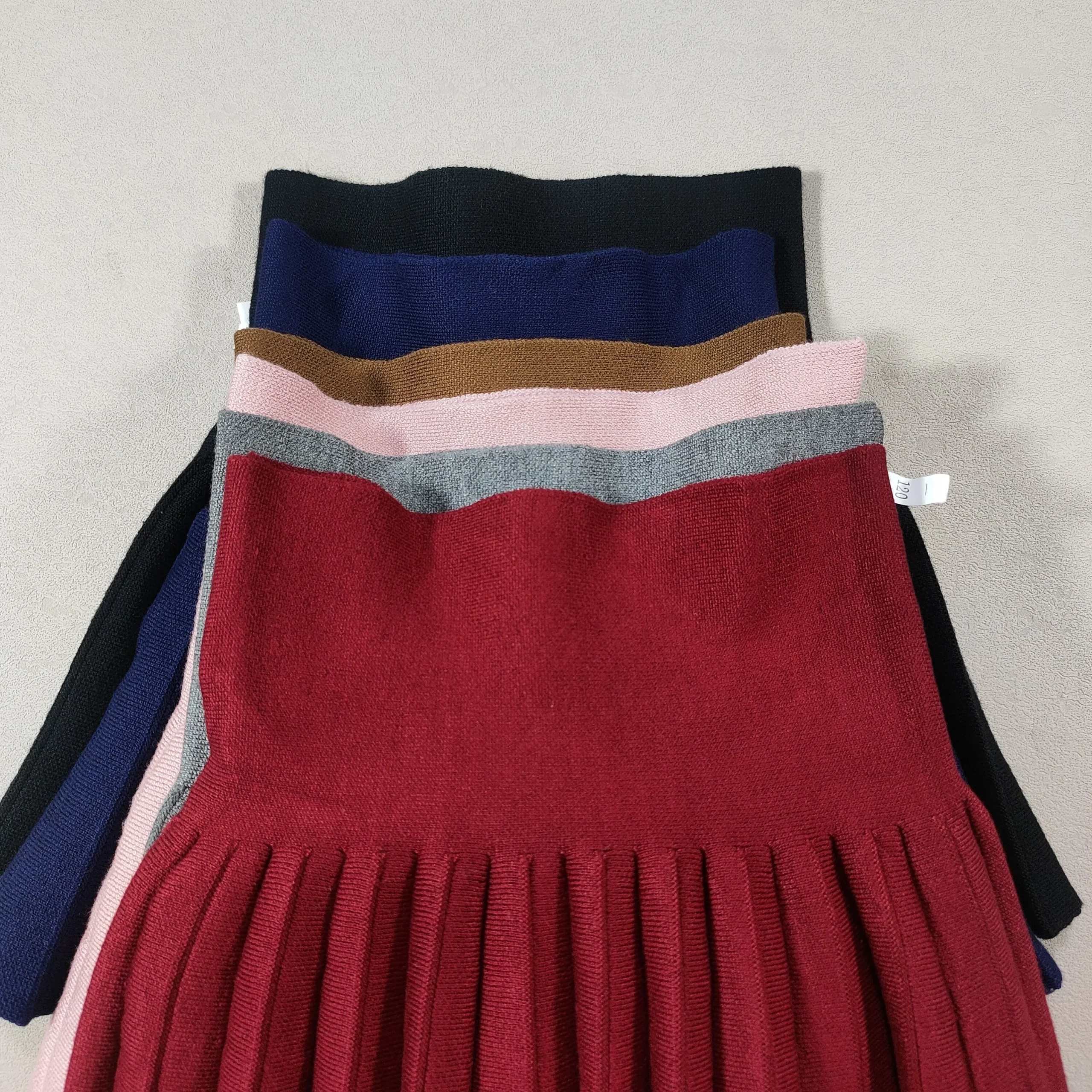 Kids Skirt Girls' Pleated Skirt Solid Sweet Pink Beach Skirt Black Cute Mini Skirt Slim Fit Baby Princess Skirt 2-12 Years - Image 5