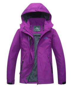 Women's Waterproof Hiking Jacket Windproof Windbreaker Camping Hunting Running Trekking Fishing Coats Outdoor Sport Travel