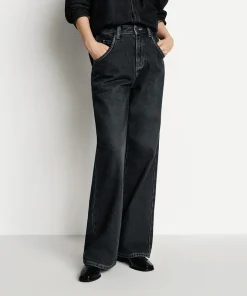 Semir Jeans Women Wide Leg Fleece Lined Comfortable High Waist Winter 2025 New Floor-Length Pants with Leg-Elongating Effect - Image 5