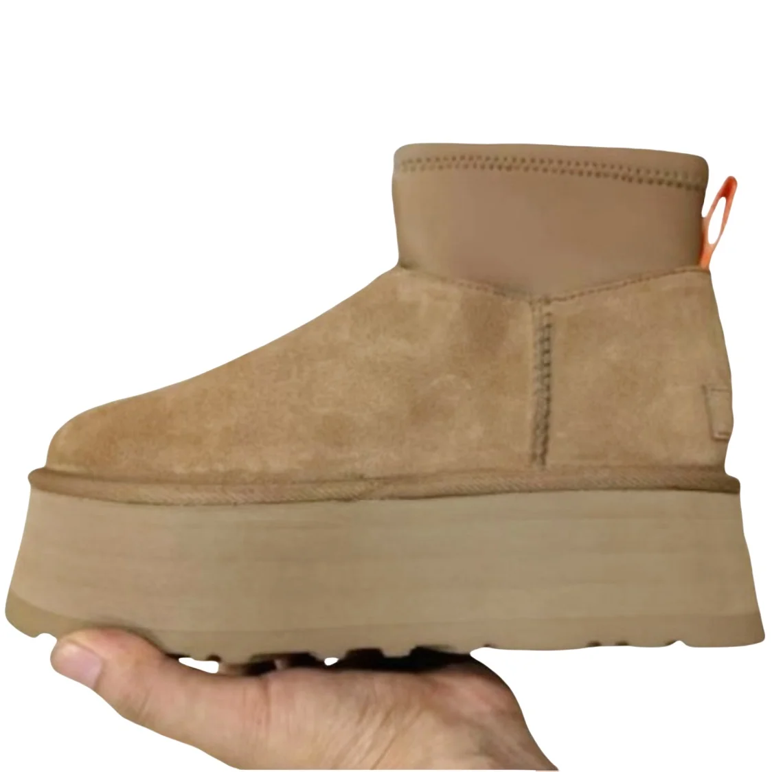 Woman Man Sneaker Designer Winter Shoes Fur Lady High Heels Platform Snow Ankle Leather Boots Luxury Brand Original Mini Dipper