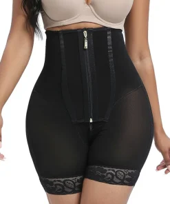 Fajas Colombian Shaperwear Women High Compression Girdles Waist Trainer Tummy Control Panties High Waist Body Shaper Shorts - Image 4