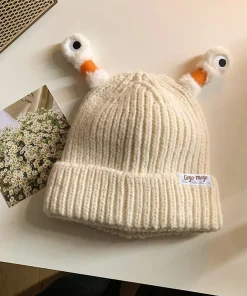 Cute Cartoon Quirky Light-emitting Tentacle Knitted Hat Parent-child Models Warm Wool Cap Eyes Light-emitting Beanie Monster Hat - Image 3