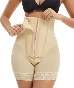 Fajas Colombian Shaperwear Women High Compression Girdles Waist Trainer Tummy Control Panties High Waist Body Shaper Shorts - Image 6
