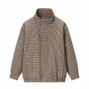 HH Woman Early Spring Fashion Long Sleeves Stand Collar Solid Color Plaid Zipper Bomber Jacket Female Casual Versatile Jacket