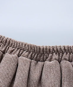 Girls' Half Skirt Pleated Skirt For Spring And Autumn Children's Stylish Versatile Short Skirt For Autumn And Winter - Image 4