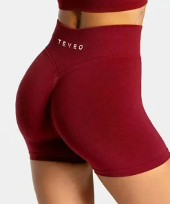 TEVEO Short de Yoga sans couture, élastique, respirant, pêche, fesses, Fitness, vélo d'exercice, court, extensible - Image 6