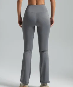 Women's High Waisted Bootcut Yoga Pants - Flared Leggings for Workout and Casual Wear - Comfortable and Stylish Activewear - Image 6