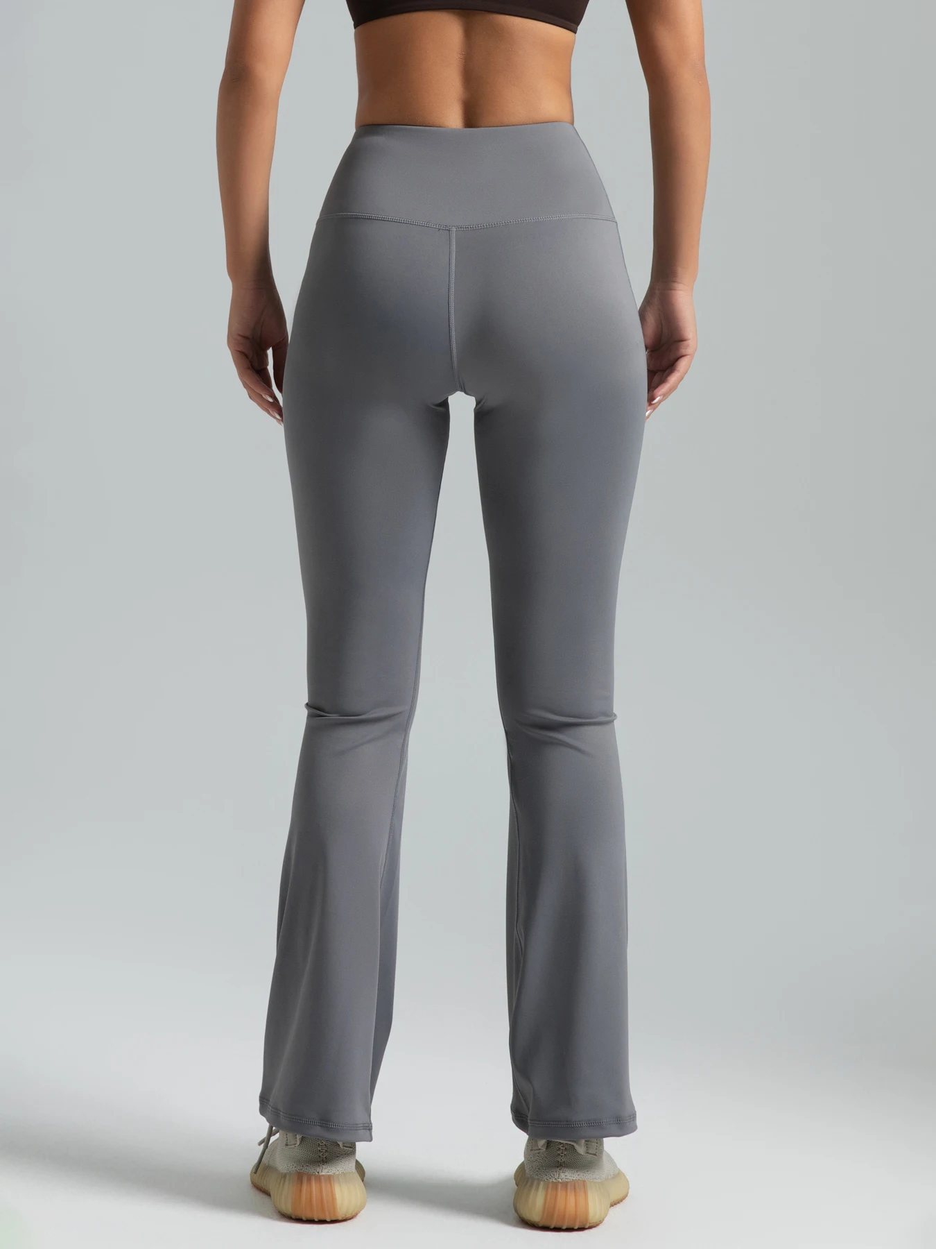 Women's High Waisted Bootcut Yoga Pants - Flared Leggings for Workout and Casual Wear - Comfortable and Stylish Activewear - Image 6