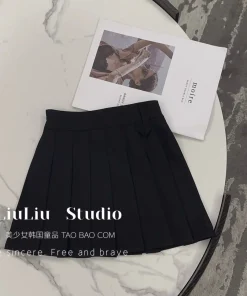 Korean children's suit skirt J skirt girls' mid size children's stylish half skirt 2025 spring and autumn winter fashion - Image 6