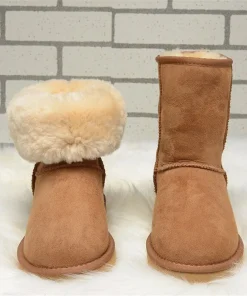 Woman Man Sneaker Designer Winter Shoes Fur Lady High Heels Platform Snow Ankle Leather Boots Luxury Brand Original Mini Dipper - Image 6