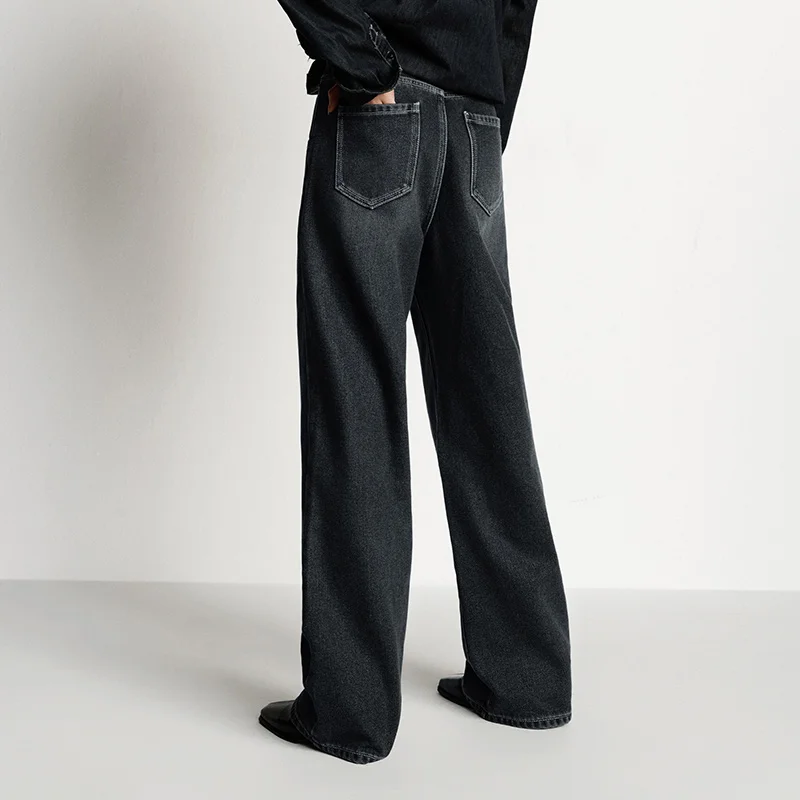 Semir Jeans Women Wide Leg Fleece Lined Comfortable High Waist Winter 2025 New Floor-Length Pants with Leg-Elongating Effect - Image 6