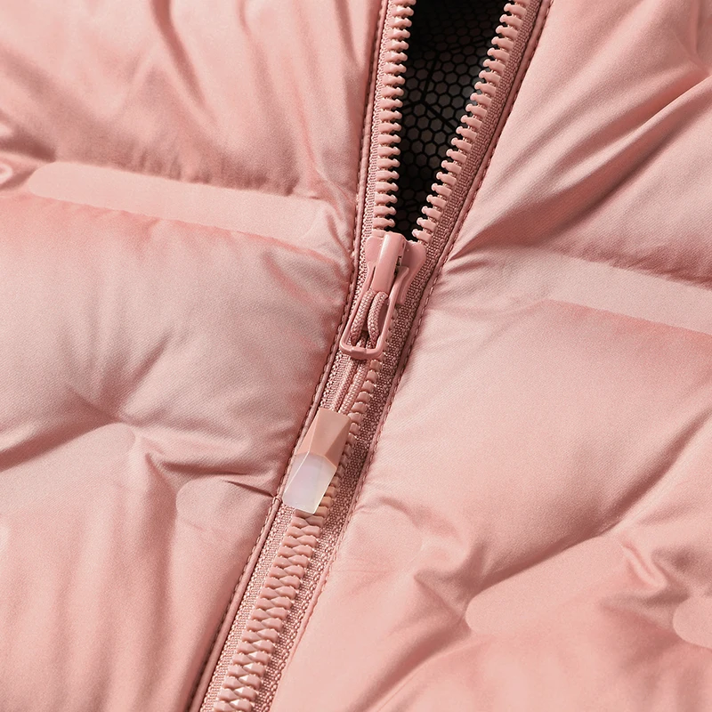 JNLN Winter Warm Down Jacket Women Hiking Camping Climbing Trekking Graphene Lining Coat Duck Down Lightweight Padding Jackets - Image 4
