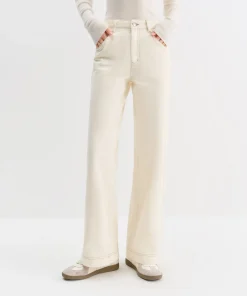FSLE Straight High Waist Jeans for Women Winter Solid Simple All-match 2025 New Long and Short Versatile Pants Korean Style - Image 4