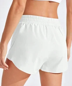 Alternative view of Yoga Shorts Women Fitness Elastic Running Workout Short Leggings For Ladies Gym Sport Shorts Fitness Sportwear