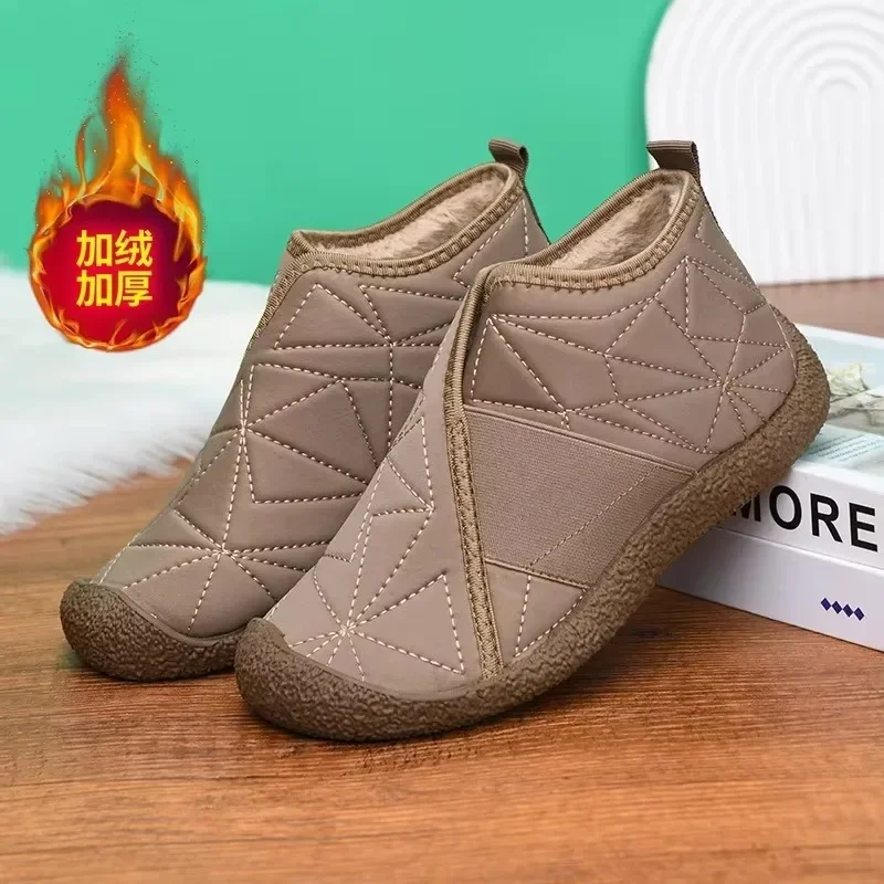 2024 Winter Hot selling Women's Shoes, Comfortable and Warm Women's Snow Boots with Thick Velvet on One Step - Image 2