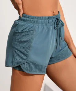 Gym training, running, high waist, breathable exercise, elastic fitness, daily wear of yoga shorts - Image 5