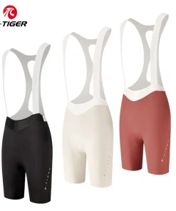 X-TIGER Women's Cycling Shorts 120 High Density Padded Professional Cycling Bib Pants Breathable MTB Road 8 Hours BicycleTights