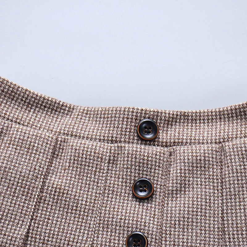 Girls' Half Skirt Pleated Skirt For Spring And Autumn Children's Stylish Versatile Short Skirt For Autumn And Winter - Image 3