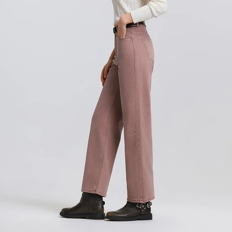Semir Jeans Women Vintage Long Trousers 2025 New Spring Wide-leg Trousers Comfortable Soft Versatile Trousers - Image 5